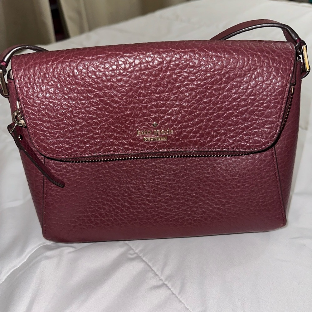 Kate Spade ♠️ Burgundy crossbody